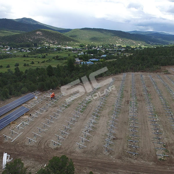 Solar panel ground mounting kit