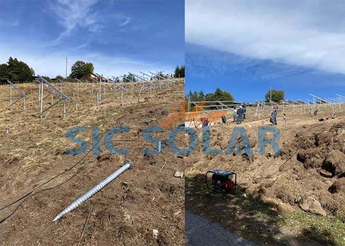 Solar panel mounting system