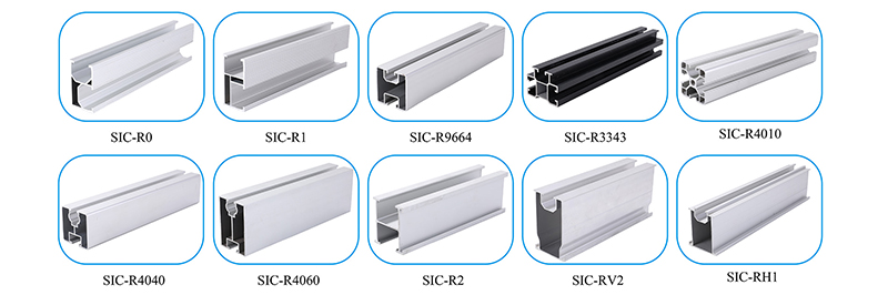 solar pv aluminium mounting rail
