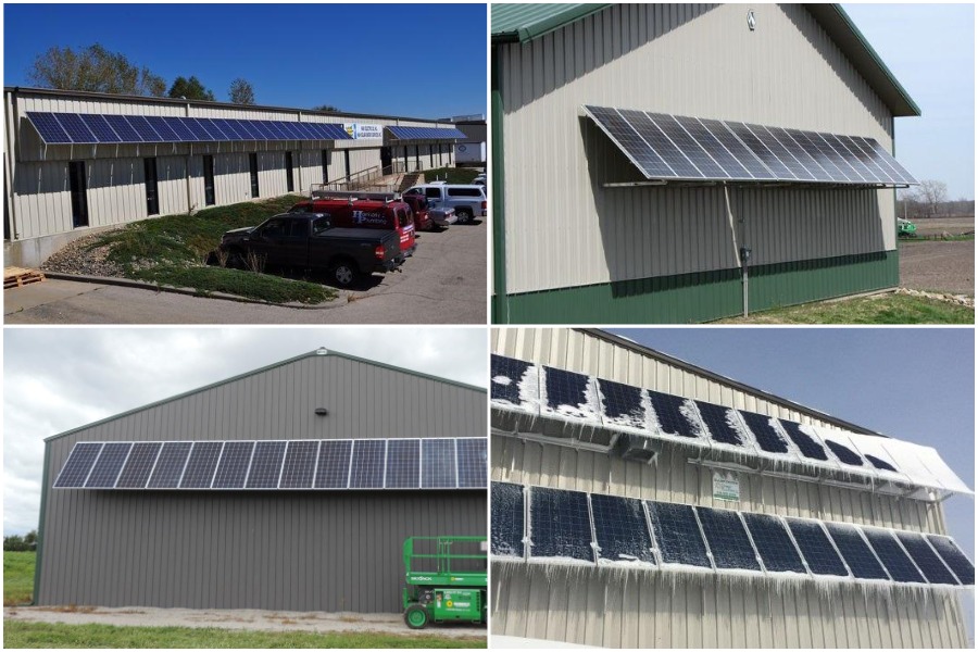 Solar Panel Wall Mounting Brackets