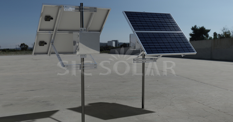 Pole Mounted Solar Array
