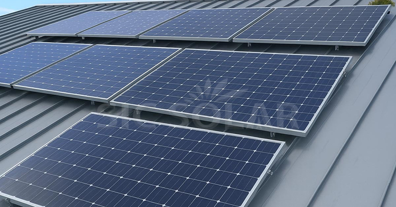 non penetrating solar panel mount