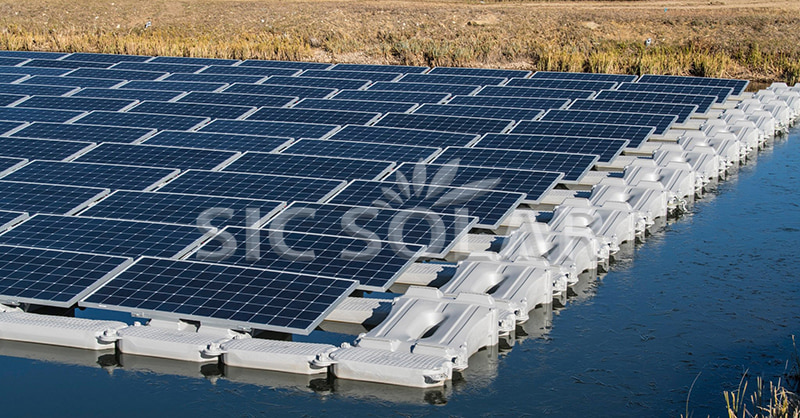 solar panel floating pv structure