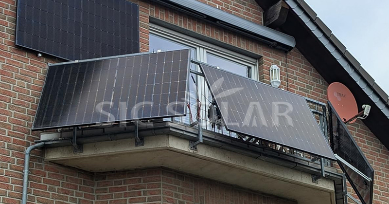 solar easy bracket balcony railing hook