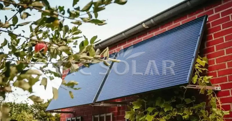 solar panels on facade solar panels on facade