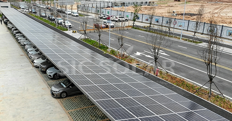 solar panel carports structure