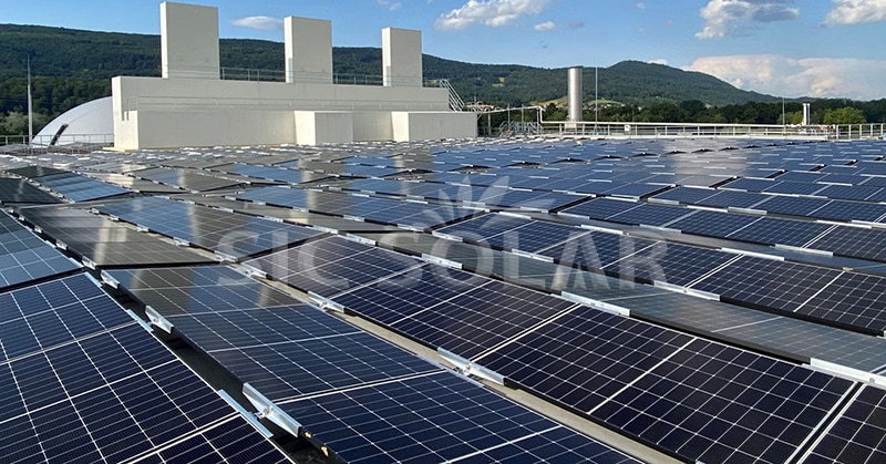 solar panel flat roof mounting systems