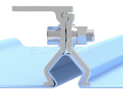 metal roof solar mounting rack