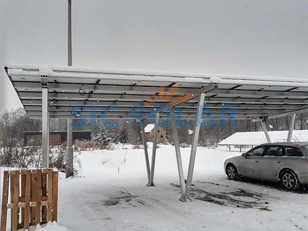 30-kW-Solarcarport in Bulgarien