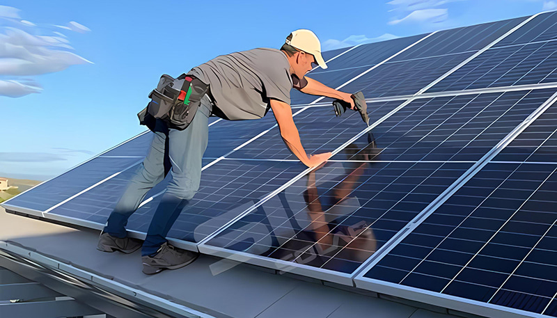 Neues 30-kW-Asphaltdachprojekt von SIC in Südafrika