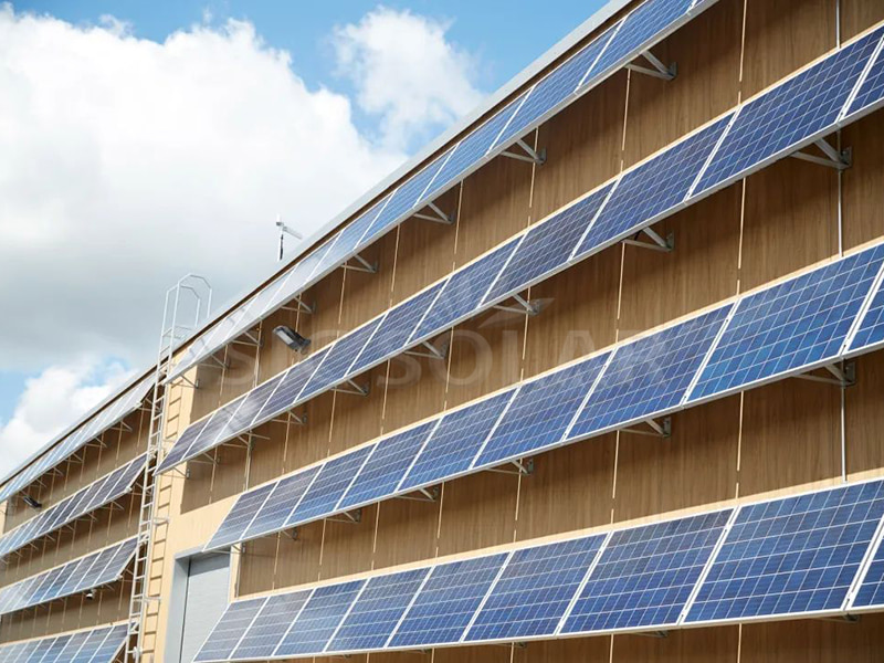 30-kW-Solarmodul-Wandmontagesysteme in China