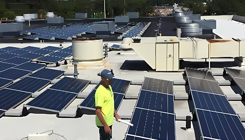 Weltweit werden bis 2028 Solaranlagen mit einer Leistung von 1955 GW installiert sein.