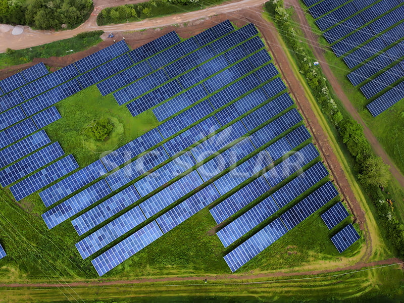 7MV britisches Freiflächen-Solarmontagesystem