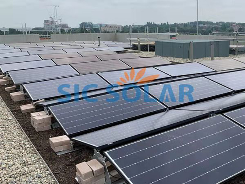2-MW-PV-Ballast-Dachmontagesystem in Südafrika | Sic-solar.com