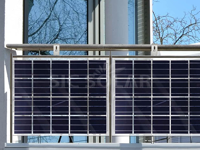 1-kW-Balkon-Solaranlagen-Montagesysteme in Luxemburg