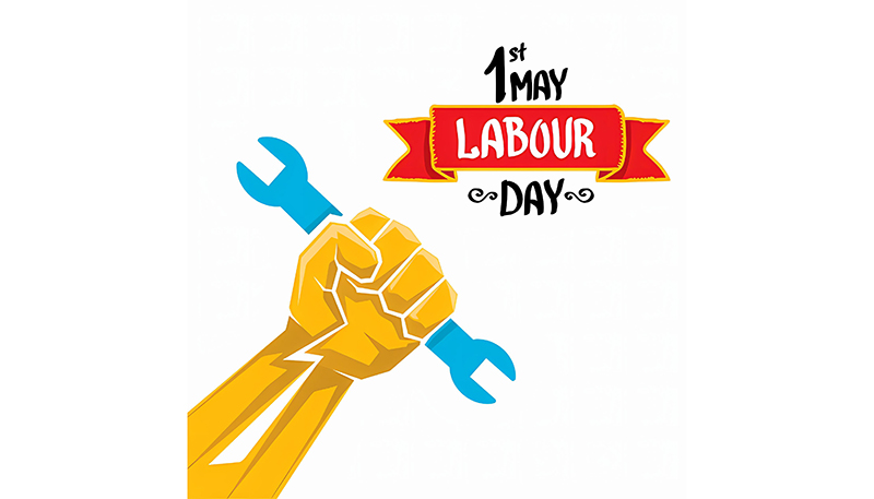 Hinweis zum Tag der Arbeit