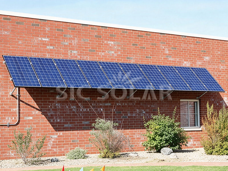 10KW Wandmontierte Solarpanel-Systeme in den USA