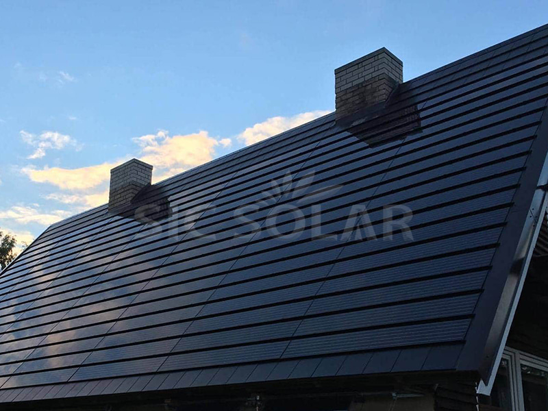 60-kW-BIPV-Dachziegel-Montagesystem in Deutschland