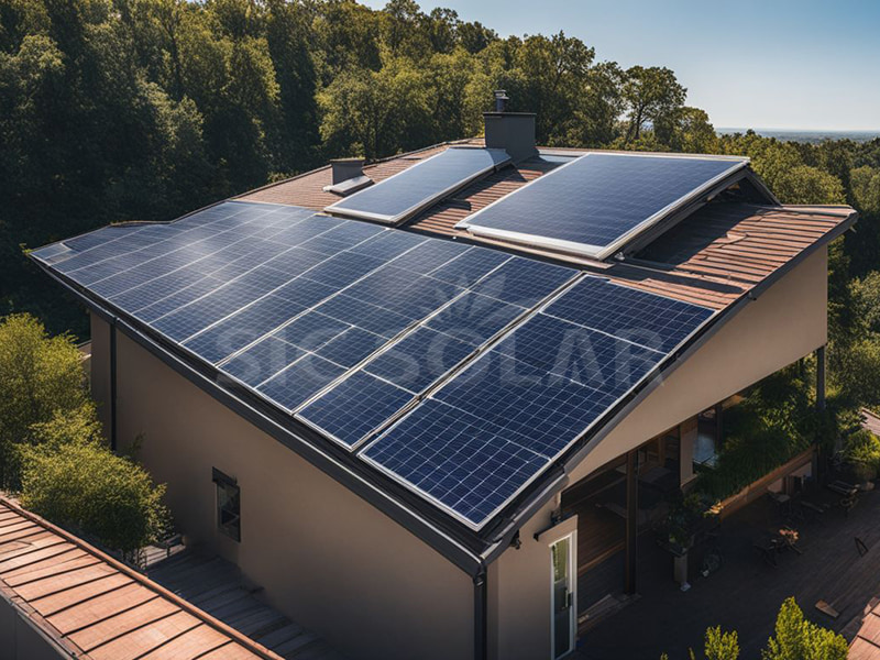 20-kW-Solarhalterungen für Schieferdach in Portugal