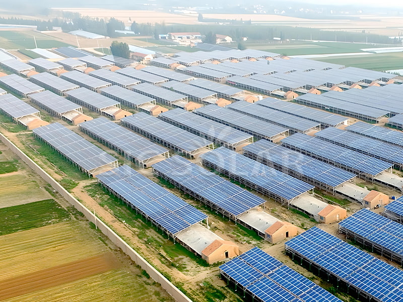 15-MW-Solarmontagesystem für Agri-Photovoltaik in China