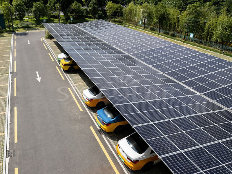 250-kW-wasserdichtes Carport-Solarmontagesystem auf den Philippinen