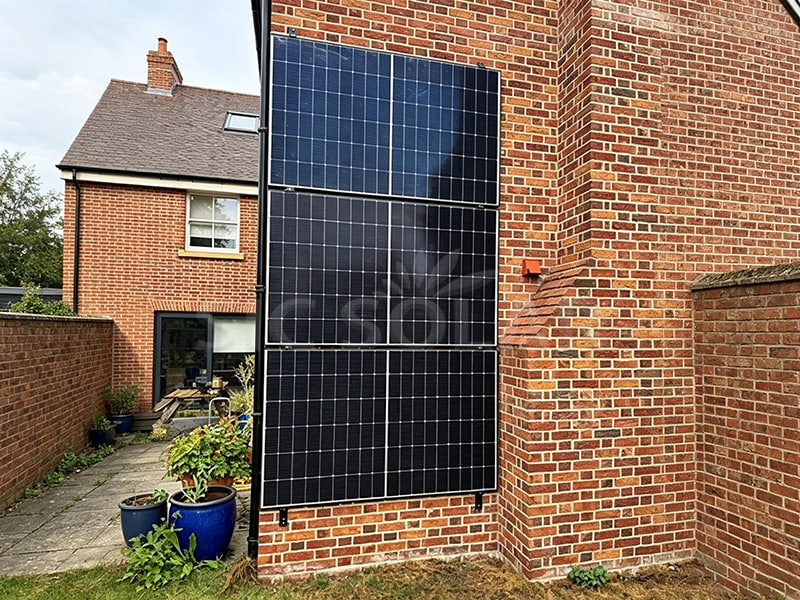 5KW Wandhalterung für Solarmodule in England