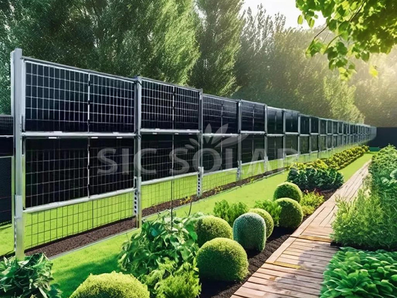100 kW vertikale, wandmontierte Solarmodule in Deutschland