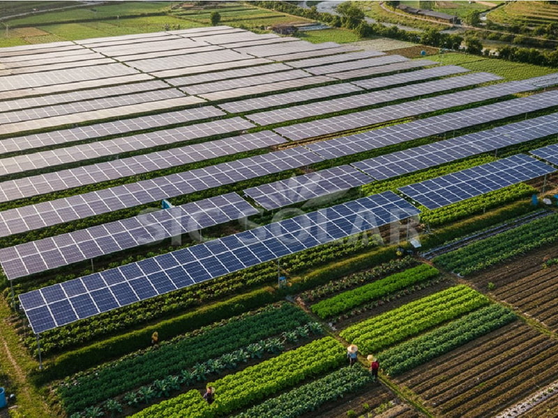 200 kW landwirtschaftliche Solarpanelsysteme in China